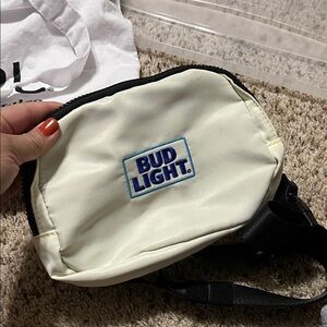 NWOT Budlight Cream Belt Bag